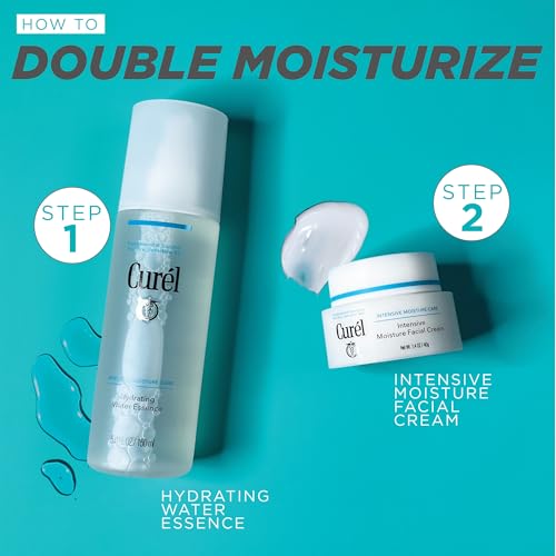 Curel Japanese Skin Care Intensive Face Moisturizer Cream, - Product Imagery