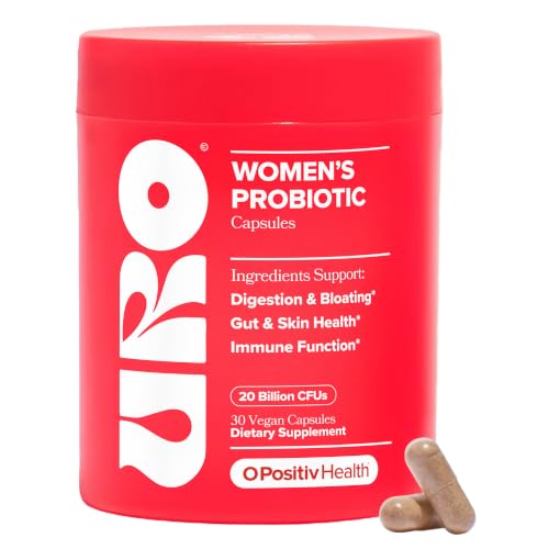 URO Women’s Probiotic – Vaginal, Gut & Skin – 20B+ CFUs – 30-Day - Product Imagery