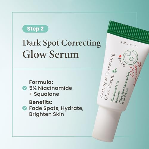 AXIS-Y Mini Glow Trio – Dark Spot Travel Set with Serum, Toner & - Product Imagery