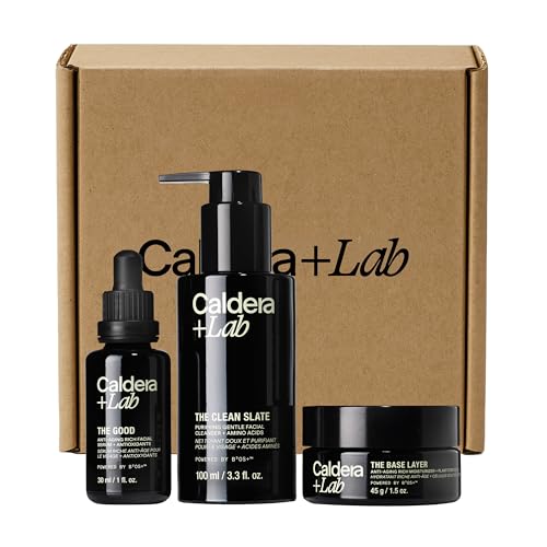 Caldera + Lab The Regimen Rich | Men's Anti-Aging 3 Piece - Product Imagery