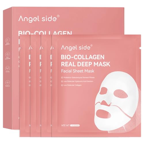 Collagen Face Mask Skincare, Hydrating & Firming Hydrogel Face - Product Imagery