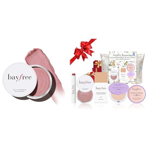 bayfree Multi Glow Balm & Original Kit Gifts Set, Cream Blush for Cheeks, Korean Makeup Set for Women & Beginners, Vegan
