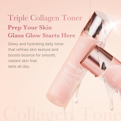 medicube Triple Collagen Bounce Trio - Triple Collagen Toner, - Product Imagery