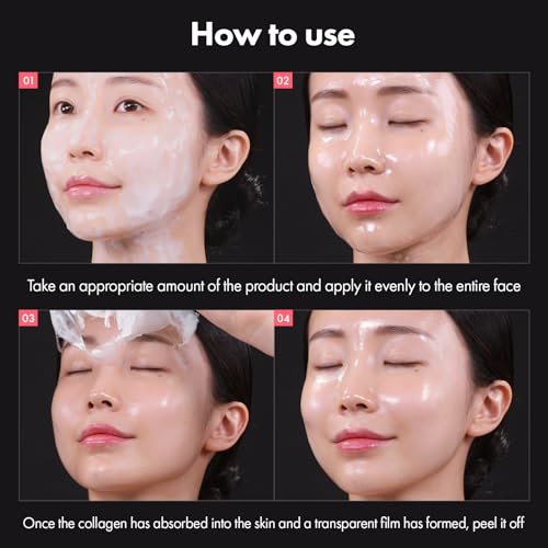 TOSOWOONG Real Collagen Fit, Easy Peel-Off Mask for Firming, - Product Imagery