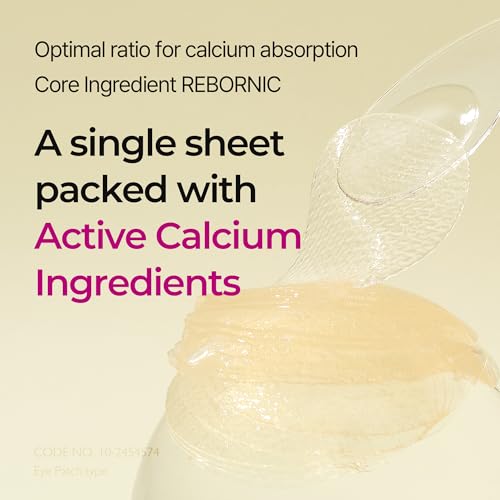 n Calcium Volume Under Eye Patches for Puffy Eyes & Dark - Product Imagery
