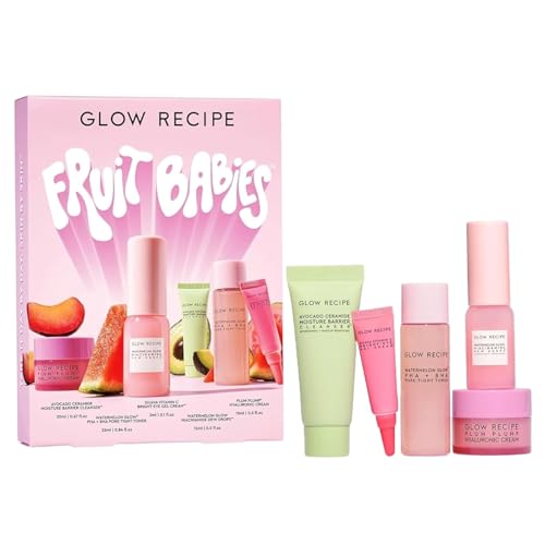 Glow Recipe Fruit Babies Skincare Kit - Gift Set with Ceramide - Product Imagery