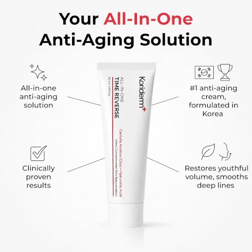 Time Reverse Cream, Korean Skin Care Face Moisturizer, 1.69 Fl Oz - Product Imagery