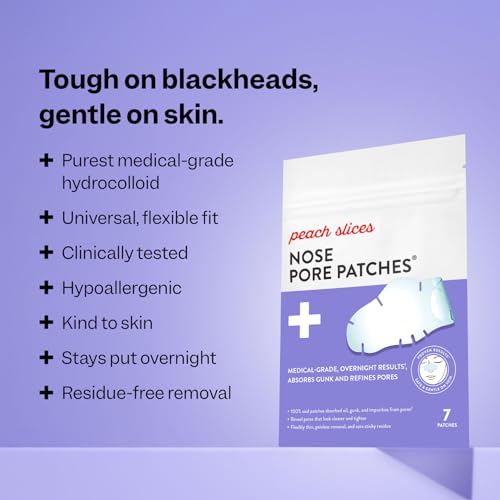 Peach Slices - Nose Pore Patches (7 ct) - Overnight Blackhead - Product Imagery