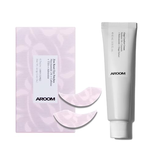 Korean Skincare Set | Under-Eye Care with Zen Reset Eye Patches - Product Imagery