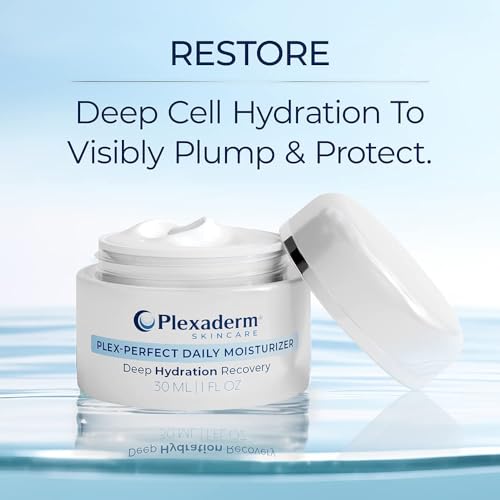 Plexaderm Daily Face Moisturizer with Hyaluronic Acid, - Product Imagery