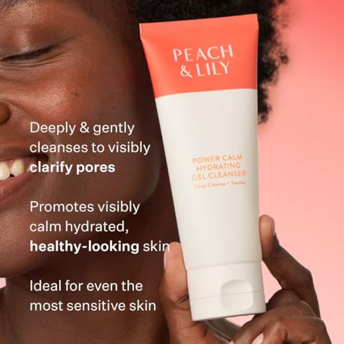 Peach & Lily - Power Calm Hydrating Gel Cleanser (3.38 oz) - - Product Imagery