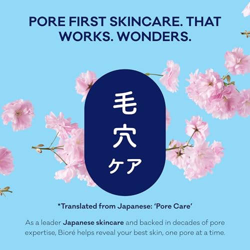 Biore Blackhead Remover Pore Strips, Deep Cleansing, Nose & - Product Imagery