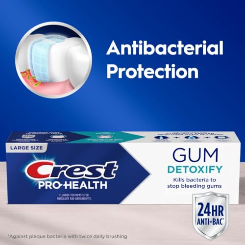Crest Pro-Health Gum Detoxify Antibacterial Fluoride Toothpaste, - Product Imagery