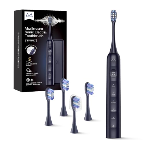 Electric Toothbrush for Adults, Rechargeable Sonic Toothbrush - Product Imagery