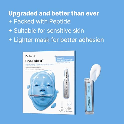 + Cryo Rubber Cooling Korean Face Mask with Serum Ampoule| - Product Imagery