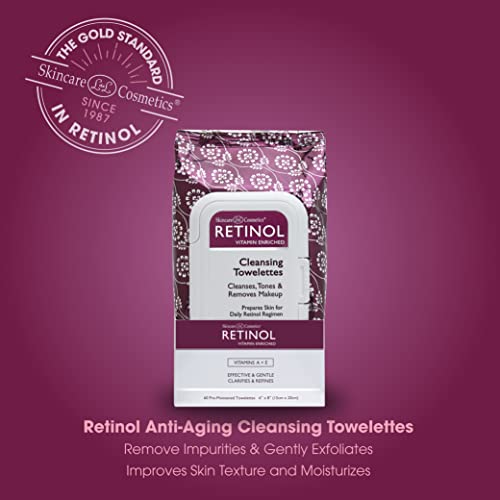LIVAURA Retinol Makeup Remover Wipes for Women - Facial - Product Imagery