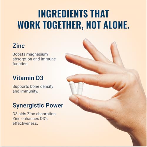 Live Conscious Magwell Magnesium Zinc & Vitamin D3 - Magnesium - Product Imagery