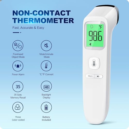 No-Touch Thermometer for Adults and Kids, Accurate Digital Baby - Product Imagery