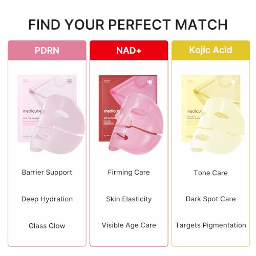 medicube Jelly Gel Mask with Firming NAD EGF - Product Imagery