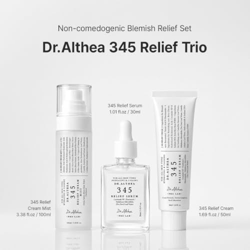 345 Relief Trio | Daily 3-Step Soothing & Blemish Care | Korean - Product Imagery