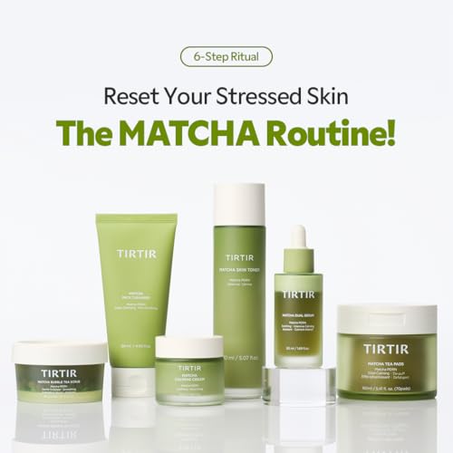 TIRTIR Matcha PDRN Skin Toner 5.07 Fl Oz | Hydrating Korean - Product Imagery