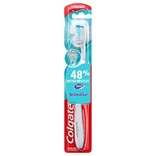 Colgate 360° Enamel Health Extra Soft Toothbrush for Sensitive - Product Imagery