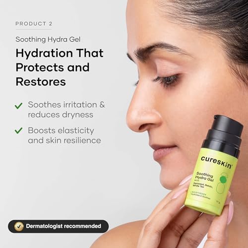 Cureskin 3-in-1 Skin Radiance Kit | Under Eye Gel + Vitamin - Product Imagery