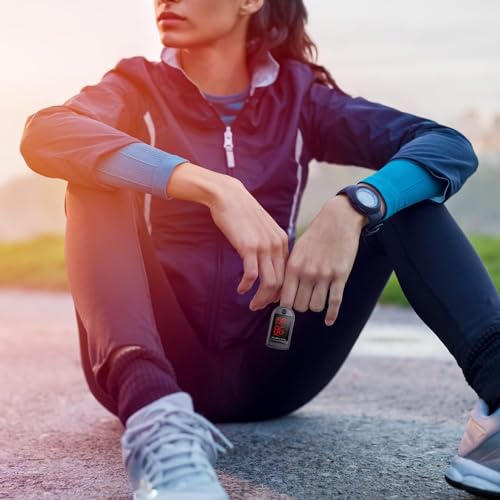 Zacurate 500 Series Fingertip Pulse Oximeter Blood Oxygen - Product Imagery