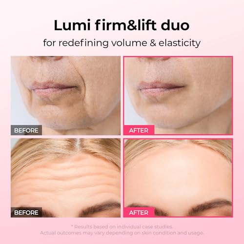 n Lumi firm & lift Duo | Korean facial Collagen Firming serum - Product Imagery