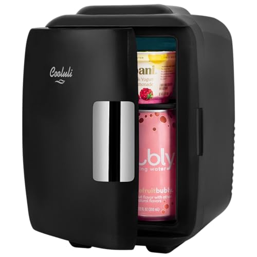 Cooluli Mini Fridge for Bedroom - Car, Office Desk & Dorm Room - - Product Imagery
