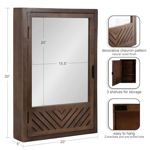 Kate and Laurel Mezzeta Decorative Modern Rectangle Bathroom - Product Imagery