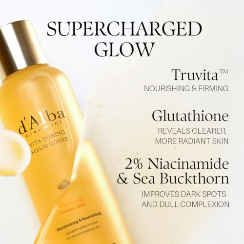 d'alba Piedmont White Truffle Vita Toning Serum Toner (6.08 fl. - Product Imagery