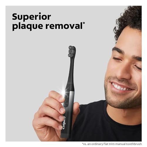 Colgate 360 Power Charcoal Battery Toothbrush - Product Imagery