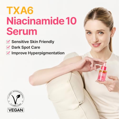 PURITO TXA 6% Niacinamide Serum for Sensitive Skin, 1.01 fl.oz - Product Imagery