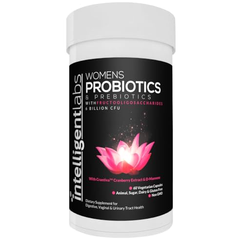 Women's Probiotics & Prebiotics, Vaginal and Urinary Support, - Product Imagery