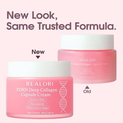 realori PDRN Capsule Cream with Vitamin C & Collagen – Korean - Product Imagery