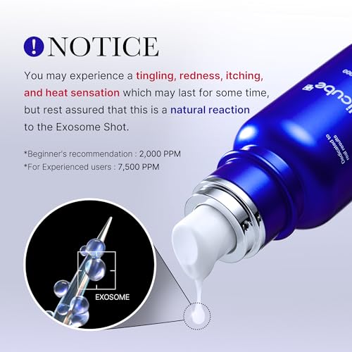 medicube Exosome Shot Zero 7,500 PPM Spicule Facial Serum - Product Imagery