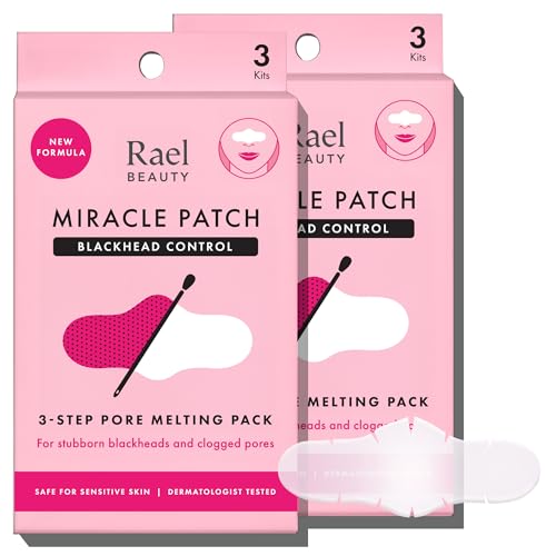 Rael Miracle Melting Pack, Gentle Blackhead Remover, Nose Strips - Product Imagery