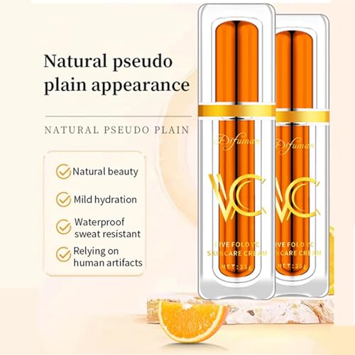 Five Vitamin C Tone-Up Cream, NEW Lightweight Long Lasting - Product Imagery