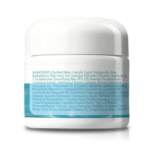 Blue Antioxidant Cream For Skin - Our Best AntiAging Anti - Product Imagery