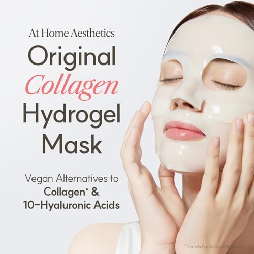 The Face Shop Original Collagen Mask, Hydrogel Face Mask, Vegan, - Product Imagery