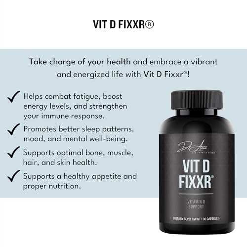 VIT D by Dr. Amie | High Potency Vitamin D with K1, K2, and - Product Imagery