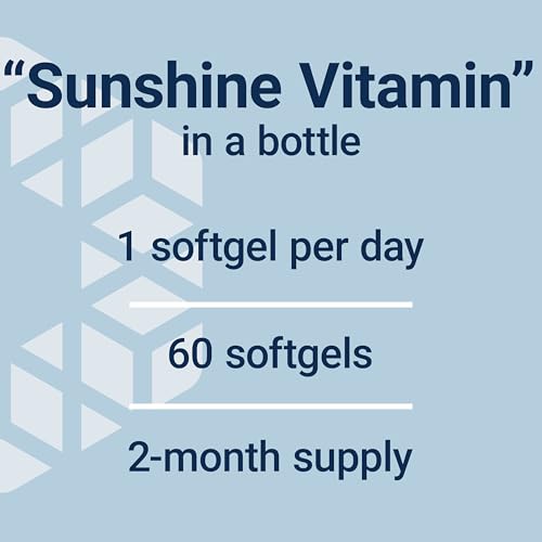 Life Extension Vitamin D3 125 mcg (5000 IU), Bone Health, Brain - Product Imagery