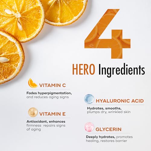 Vitamin C Radiant Face Serum - Dermatologist Tested for Dull & - Product Imagery