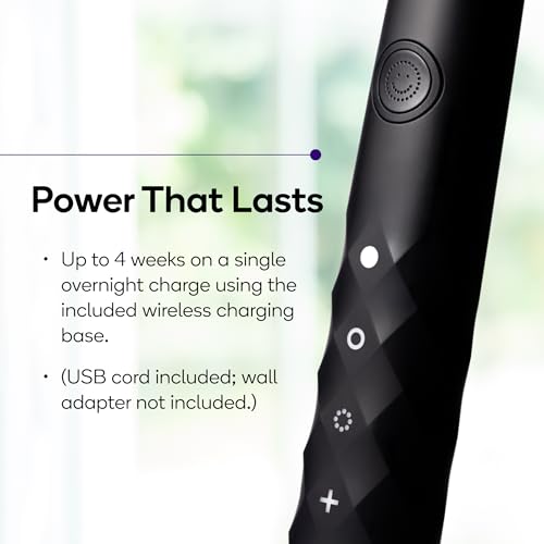 Burst Original Sonic Electric Toothbrush for Adults (Black) | - Product Imagery