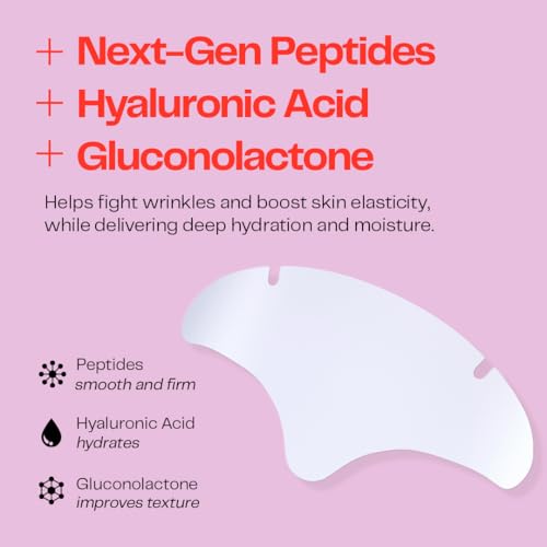 Morrow One Forehead Wrinkle Patches Peptide Face Tape Overnight - Product Imagery