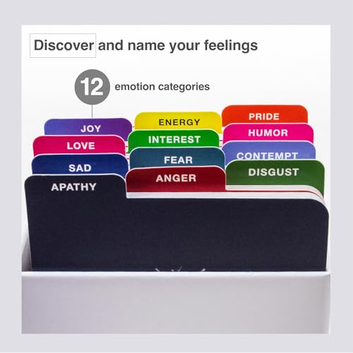 156 Emotion Cards Card Deck – Master Your Emotional - Product Imagery