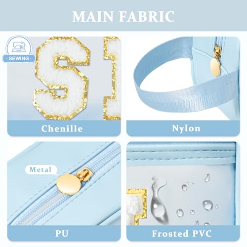 COSHAYSOO Clear Sunscreen Bag Makeup Toiletries Pouch Beach - Product Imagery
