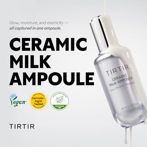 TIRTIR Ceramic Milk Ampoule (1.35 Fl Oz) - Product Imagery