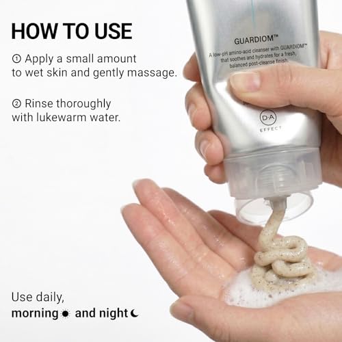 DA EFFECT pH Balancing Barrier Cleanser, Gentle Amino Acid Wash, - Product Imagery